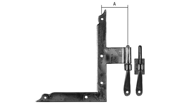 13.400/140 Ls Fensterwinkelband links