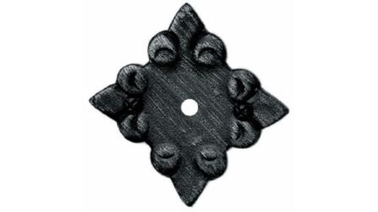 Rosetten 50/50mm Stahl verz.pat.