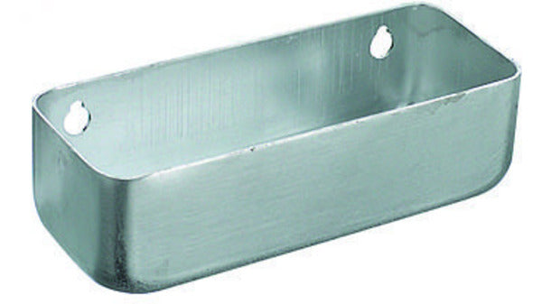 Schirmbecken Aluminium matt Breite 132mm