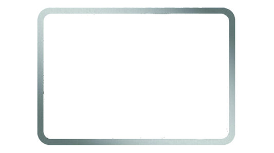 Rechteckiger Rahmen für Piktogramme