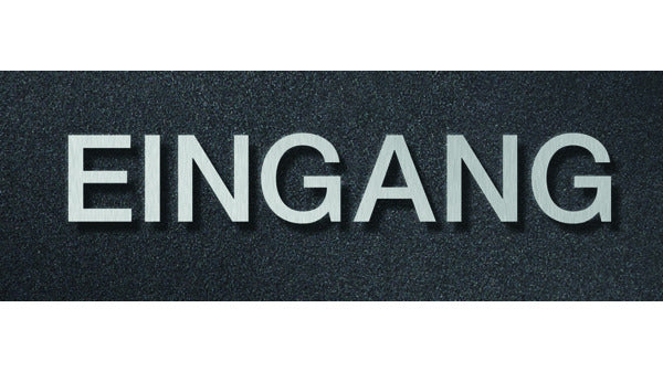 Schriftzug EINGANG PHOS B0202-40