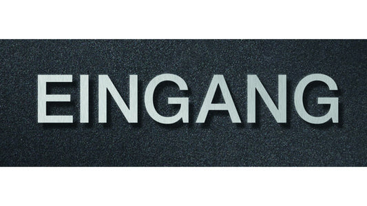 Schriftzug EINGANG PHOS B0202-40