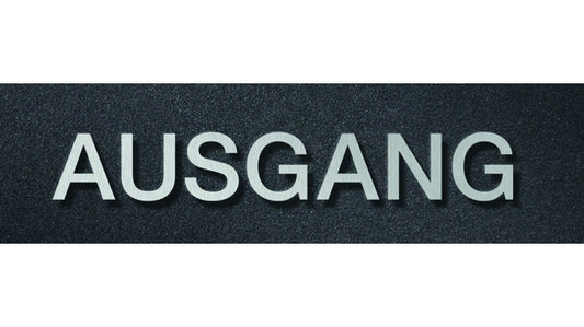 Schriftzug EINGANG PHOS B0302-40