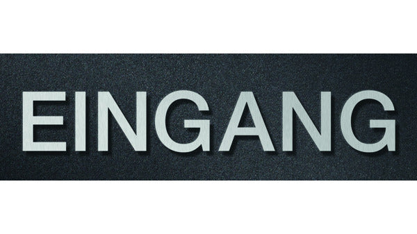 Schriftzug EINGANG PHOS B0202-60