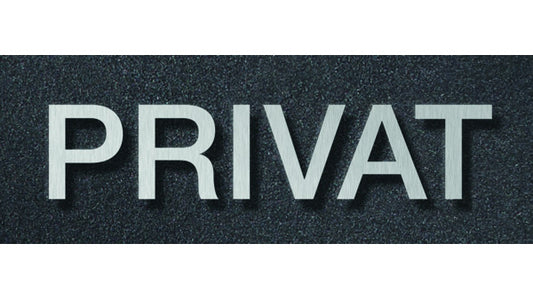 Schriftzug PRIVAT PHOS B0702-40