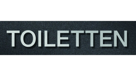 Schriftzug TOILETTEN PHOS B1002-60