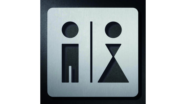 WC Piktogrammschild PHOS PS0201S