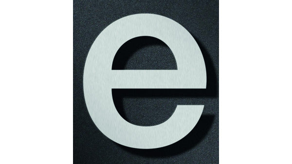 Buchstabe ''e'' PHOS HN140-e