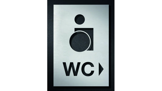 WC Piktogrammschild PHOS PS0607