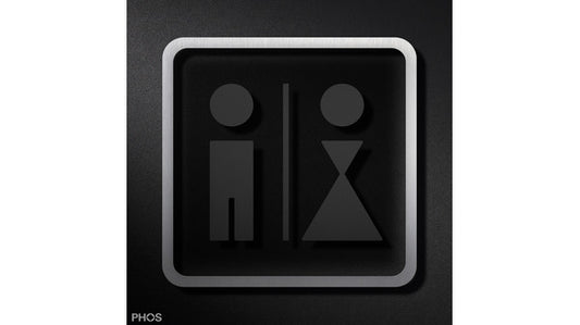 Quadratischer Rahmen für Piktogramme