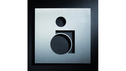 Piktogrammschild Rollstuhlfahrer