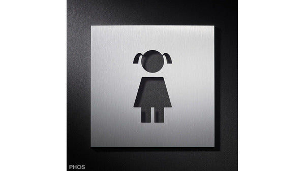 Piktogrammschild Mädchen