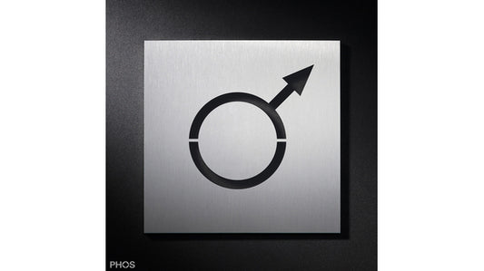 Piktogrammschild Herren Symbol