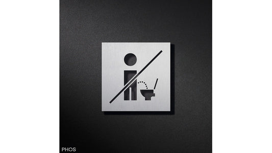 Piktogrammschild ''Bitte setzen''