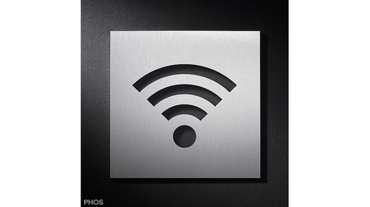 Piktogrammschild WLAN / Wi-Fi Symbol