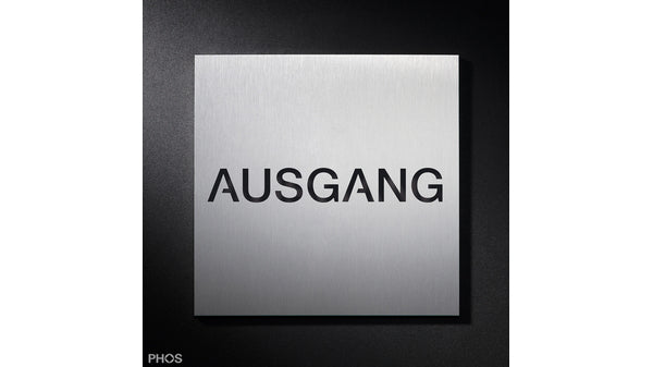Piktogrammschild ''AUSGANG''