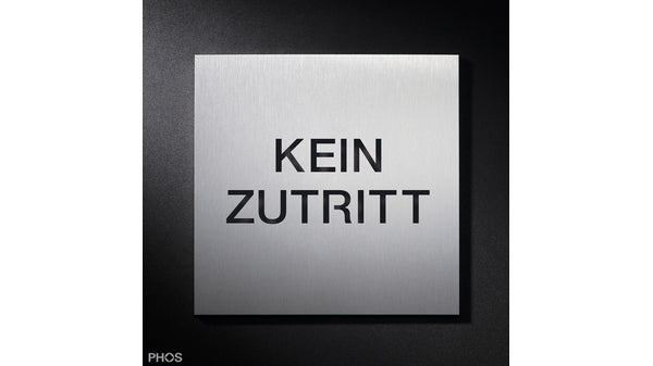 Piktogrammschild ''KEIN ZUTRITT'