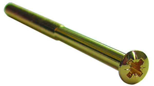 Befestigungsschrauben Stahl vermessingt