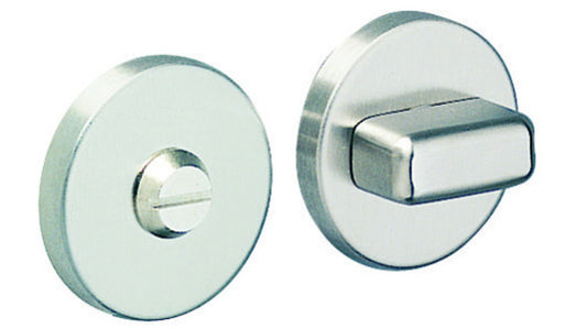 Schlüsselrosette WC GLUTZ 5332 Edelstahl