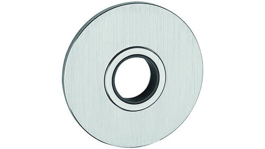 Drückerrosette GLUTZ 51017 Edelstahl M5