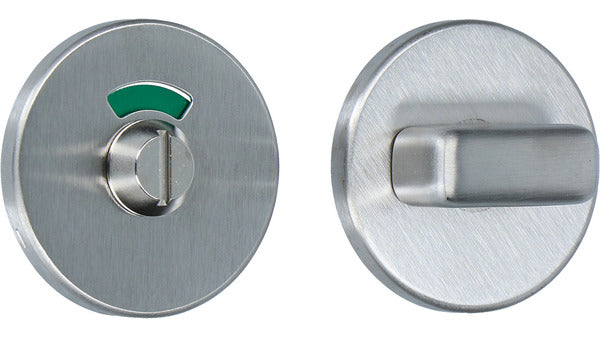 Schlüsselrosette WC GLUTZ 5324 Edelstahl