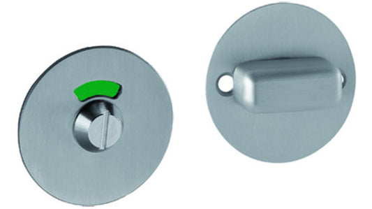 Schlüsselrosette WC 53/2mm Edelstahl mat