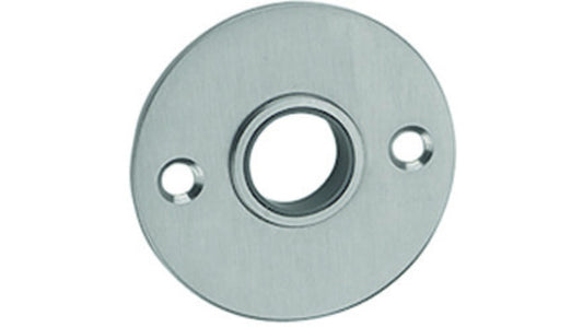 Drückerrosette GLUTZ 5627 Edelstahl matt