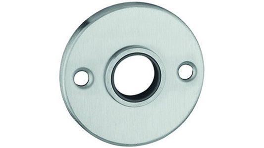 Drückerrosette GLUTZ 5621 Edelstahl matt