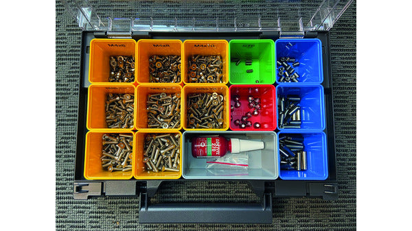 Koffer Montage-Set für Heusser Muscheln