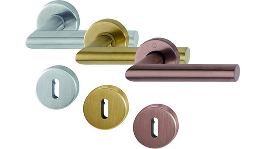 Türdrücker-Grt.PZ HOPPE Edelst.kupfer