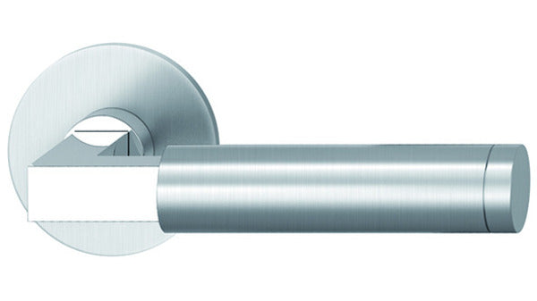 Türdrückerpaar Flush-Line HAFI 218 rund