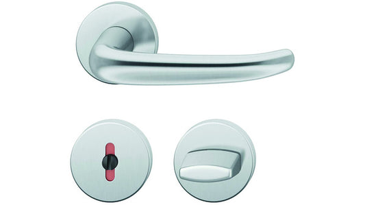 Türdrückergarnitur FSB 1023, WC, CrNi