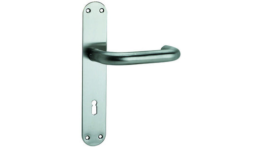 Türdrückerlochteil Edelstahl Grösse 135/