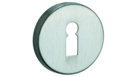 Schlüsselrosetten BB Edelstahl matt 52/8