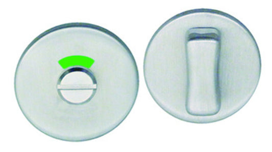 Schlüsselrosetten WC Edelstahl matt 52/8