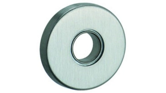 Drückerrosetten Edelstahl matt 16mm 52/8