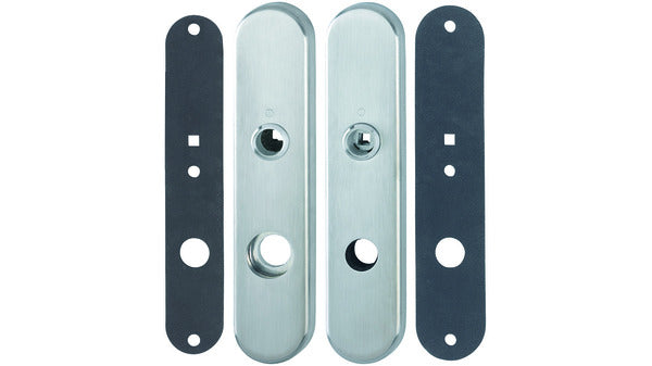 Schutztürschild mit Dichtungseinlagen PZ