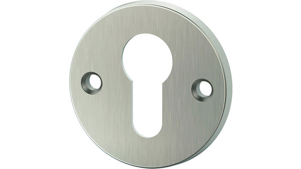 Schlüsselrosette PZ MEGA Mess.vern.matt