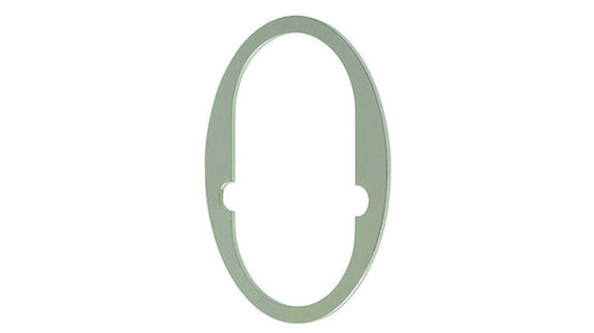 Abdeckplatte zu Aussenrosette Mess.vern.