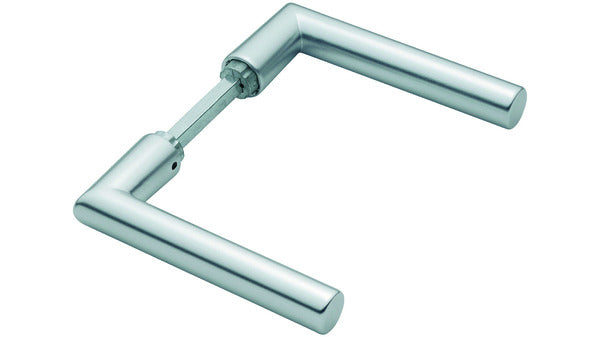 Türdrückerpaar HOPPE Amsterdam Alu stahl