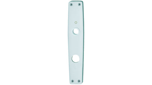 Türschild PZ HOPPE Zürich Alu silberf.el