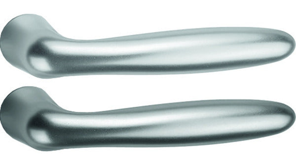Türdrückerpaar HOPPE Verona Alu stahlf.e
