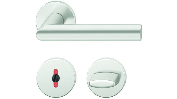 Türdrückergarnitur FSB 1076, WC Alu