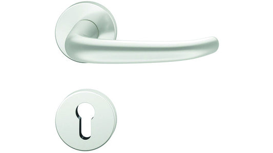 Türdrückergarnitur FSB 1023, PZ Alu