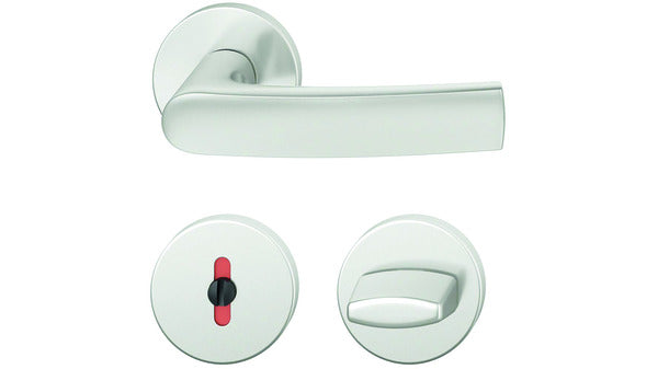 Türdrückergarnitur FSB 1015, WC Alu