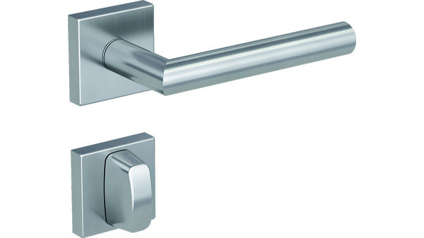 Türdrücker-G.WC LuciaSquare CRNI,Kl.3