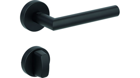 Türdrücker-Grt.WC Lucia CRNI/schwarz