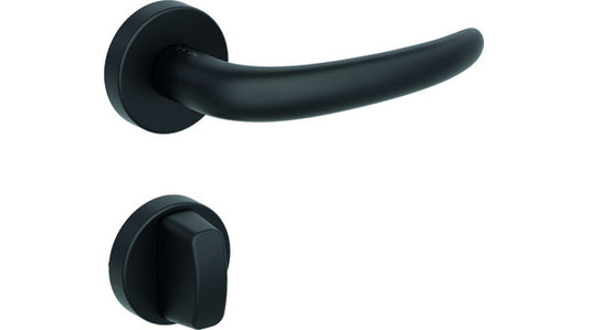 Türdrücker-Grt.WC MaxBill CRNI/schwarz