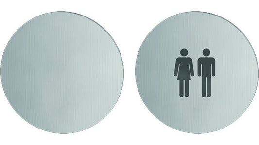 Blindrosette PIATTA S Edelstahl 2mm