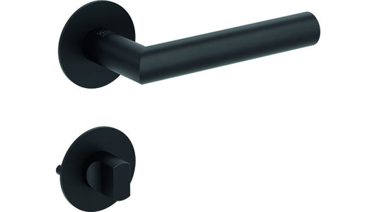 Türdrücker-Grt.WC Lucia Piatta S schwarz